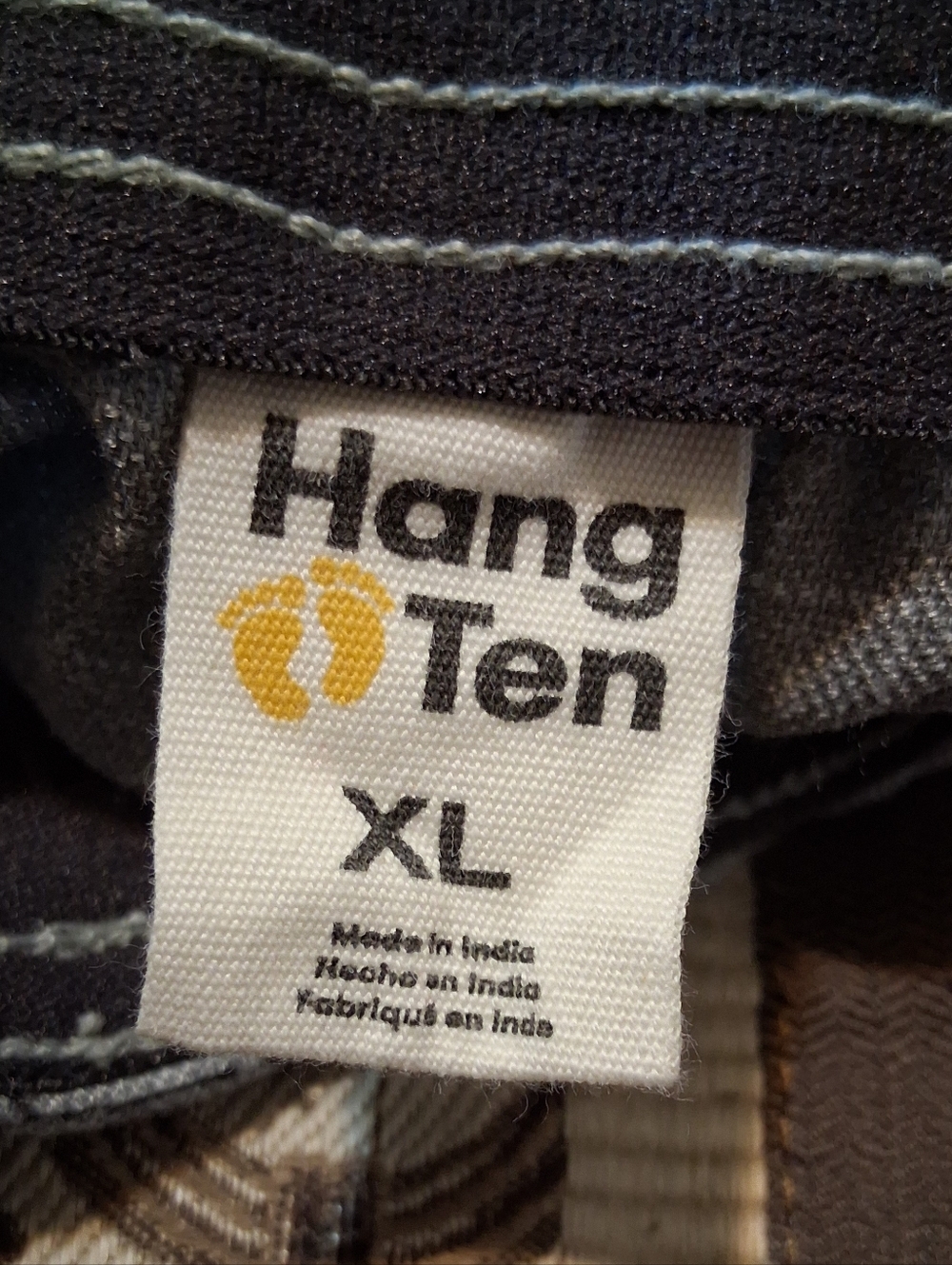 Hang Ten Sports Men Shorts Drawstring Pockets SzXL Gray Vacation Walk - Picture 4 of 15